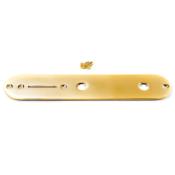 PLAQUE CONTROLE TELECASTER DOREE GOTOH + VIS 9,6mm