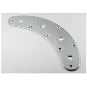 PLAQUE CONTROLE MUSIC MAN STINGRAY CHROME