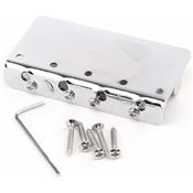 CHEVALET BASSE 4 CORDES VINTAGE CHROME PONTETS LAITON