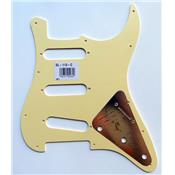 GAUCHER PICKGUARD SSS VINTAGE '62 CREME 1 PLI BOSTON