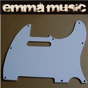 PICKGUARD TELE 62 BLANC 3 PLIS