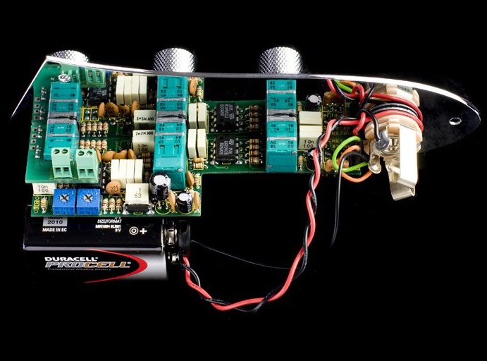 PLAQUE DE CONTROLE CABLEE JAZZ BASS CHROME EAST JRETRO 01 EAST