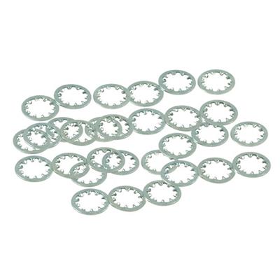 Set of 5 Star washers inch size