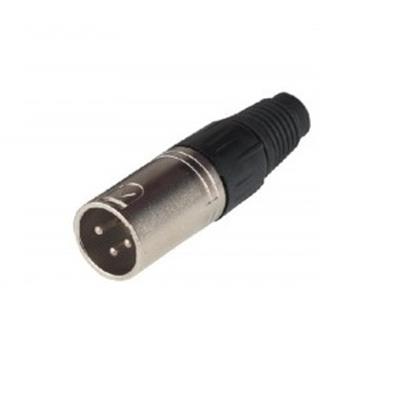 FICHE XLR MALE 3 POLES