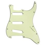 PICKGUARD SSS STRAT MINT GREEN SANS PERCAGE POTENTIOMETRES