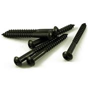 6 VIS TREMOLO GUITARE FENDER US PHILLIPS NOIRES 34mm