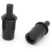 PAIRE GROS INSERTS IMPORT NOIRS 12/6.1mm