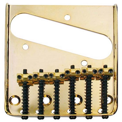 CHEVALET TELE VINTAGE DORE 6 PONTETS BARREL