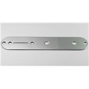 PLAQUE CONTROLE TELECASTER CHROME VOLUME DECALE + VIS 9.6mm