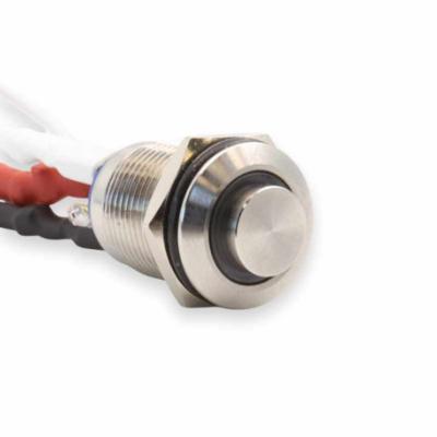 KILL SWITCH TESI POCO 12mm INOX (LED ROUGE)