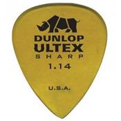 6 MEDIATORS DUNLOP ULTEX RHINO SHARP 1.14mm
