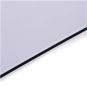 PLAQUE PICKGUARD 30x29cm BLANC 3 PLIS