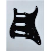 PICKGUARD FENDER SSS STANDARD NOIR 3 PLIS