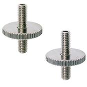 PAIRE D'INSERTS CHEVALET TYPE TUNOMATIC 4mm NICKEL