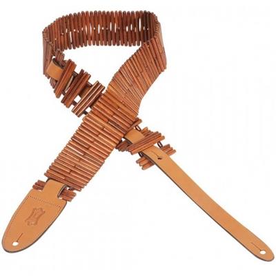 COURROIE LEVY'S HEARTWOODES SPIDER ACAJOU 65mm