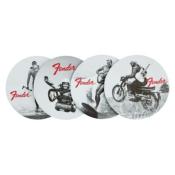 SET DE 4 DESSOUS DE VERRE FENDER VINTAGE '60
