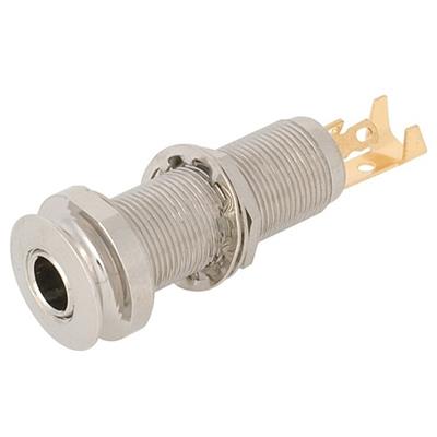 JACK CHASSIS BARREL GUITARE CHROME STEREO SHADOW SH010