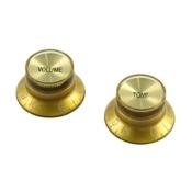 2 BOUTONS REFLECTOR DORES US (VOLUME + TONE)