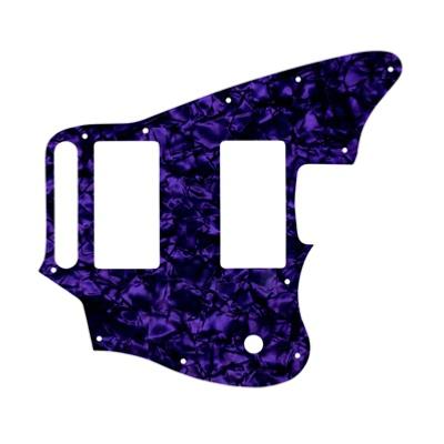 PICKGUARD FENDER JAGUAR BLACKTOP PURPLE PEARL