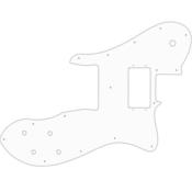 PICKGUARD FENDER TELE CUSTOM BLANC 3 PLIS A PARTIR DE 1999