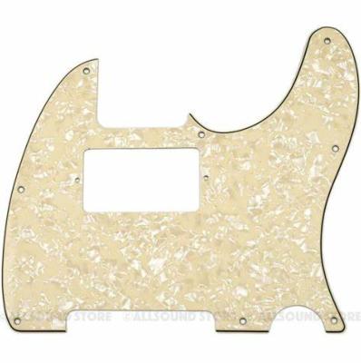 PICKGUARD TELE H HUMBUCKER CREAM PEARL WD