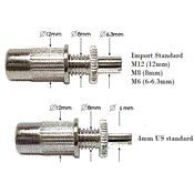 CHEVALET A ROULEAUX TURNOMATIC IMPORT CHROME