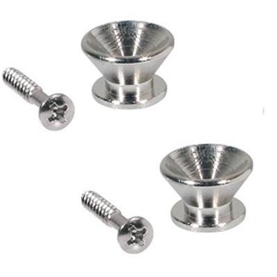 2 ATTACHE-COURROIE NICKEL V SPECIAL COURROIE EPAISSE