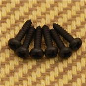 6 VIS MECANIQUES GUITARE NOIRES GROVER 11x2.1mm