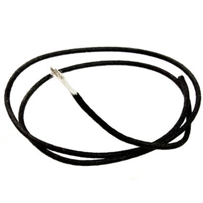 FIL CABLAGE MICRO 7.5 METRES TISSU VINTAGE NOIR