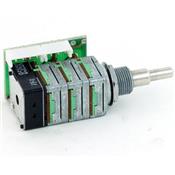 POTENTIOMETRE DOUBLE ETAGE PUSH/PULL BALANCE MEC B500K et A25K R4