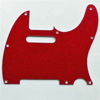 PICKGUARD TELECASTER '62 ROUGE PAILLETE