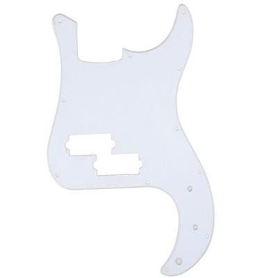 White 1 ply Pickguard for Precision Bass®