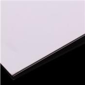 PLAQUE PICKGUARD 29x45 BLANC 3 PLIS