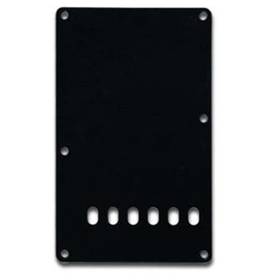 PLAQUE VIBRATO STRAT NOIRE 1 PLI 52.5mm