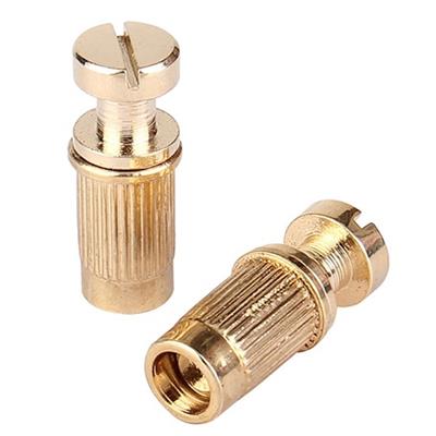 PAIRE DE RIVETS POUR CORDIER DORE METRIQUE