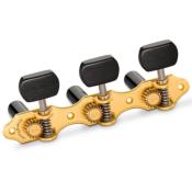 SCHALLER HAUSER GRANDTUNE CLASSIC SATIN DORE EBENE AXES NOIRS