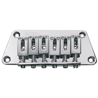 CHEVALET HARDTAIL FORME DANELECTRO CHROME BOSTON