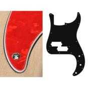 PICKGUARD PRECISION BASS STANDARD RED PEARL