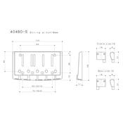 CORDIER BASSE GOTOH 5 CORDES DORE 404BO-5