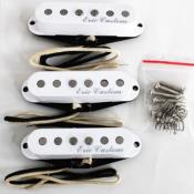 SET MICROS STRAT ERIC CUSTOM E6A ALNICO 5