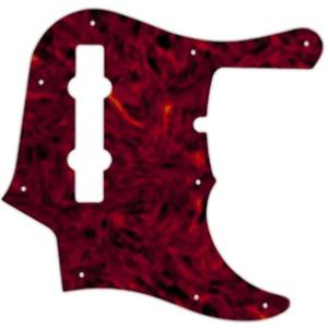 PICKGUARD FENDER JAZZ BASS AM DELUXE 5 CORDES TORTOISE TRANSLUCIDE
