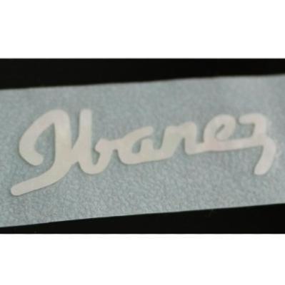 LOGO IBANEZ AUTOCOLLANT PERLE DE NACRE
