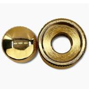 1 PETIT BOUTON ETAGE DOME DORE ALLPARTS (8/6mm)