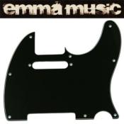 PICKGUARD TELE JET GUITARS NOIR 3 PLIS