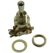 SELECTEUR TOGGLE 3P CHROME EMBOUT CHROME WD MUSIC