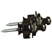 2 ATTACHE-COURROIE COSMO BLACK STRAPLOCKS