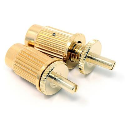 PAIRE DE RIVETS GROS INSERTS POUR PETITS RIVETS DORES (4mm)