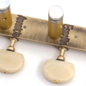 MECANIQUES CLASSIQUE "CACERES" BRONZE AXE DORÉ IVOIRE