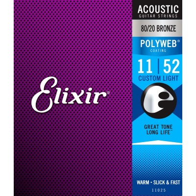 ELIXIR POLYWEB 80/20 BRONZE 11-52