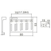 CORDIER BASSE 4 CORDES GOTOH 201B4 DORE